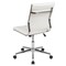 Flash Furniture White LeatherSoft Office Chair BT-20595M-NA-WH-GG - alternate 10